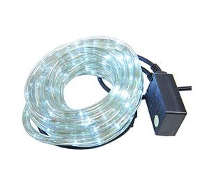 DUE ESSE Luci Tubo LED mt.6 Bianco Freddo 8 Giochi di Luce