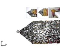 Due Esse Runner, 28 x 180 cm, Argento Oro Rosa