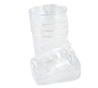 DUE ESSE S.N.C. DI SABATINI ALDO & C. PZ 50 BICCHIERI 200 ML TRASPARENTI IMBUSTATI SINGOLARMENTE BICCHIERI IN PET IDEALI PER ACQUA, SUCCO E BEVANDE (50)