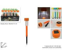 DUE ESSE S.R.L. LAMPADA SOLARE LED COLOR 30cm AL00520##