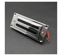 Due Fili 68x29mm Mini Pickup Per Chitarra Elettrica Pickup Humbucker Per LP Guitar Silver Pickup chitarra (Color : Bridge Pickup)