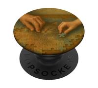 due, generazioni, lavorando, uno, puzzle, vendemmia, stile, illustrazione PopSockets PopGrip Adesivo