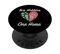 Due Hobby Una Casa Gamer Giardiniere Coppia PopSockets PopGrip Adesivo