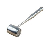 due lati in alluminio rotondo di carne Hammer Mallet Tenderizer Man1012