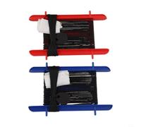 Due linee a mano di granchio con corda da 13 m e borsa per esche per la sicurezza per granchi include contrappeso per una cattura efficiente (verde + giallo)