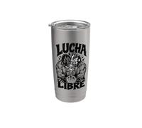 Due Lottatori Di Lucha Libre - Lotta Libera Bicchiere termico in acciaio inox doppia parete