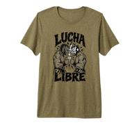 Due Lottatori di Lucha Libre - Lotta Libera Maglietta Premium