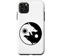 Due lupi dentro, lupo Yin Yang, ego psicologico Custodia per iPhone 11 Pro Max