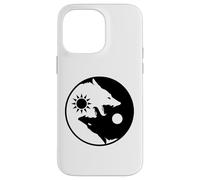 Due lupi dentro, lupo Yin Yang, ego psicologico Custodia per iPhone 14 Pro Max