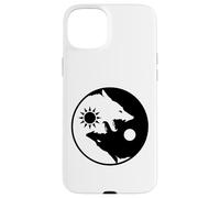 Due lupi dentro, lupo Yin Yang, ego psicologico Custodia per iPhone 15 Plus