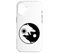 Due lupi dentro, lupo Yin Yang, ego psicologico Custodia per iPhone 16