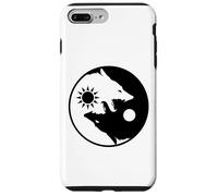 Due lupi dentro, lupo Yin Yang, ego psicologico Custodia per iPhone 7 Plus/8 Plus