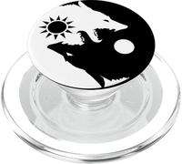 Due lupi dentro, lupo Yin Yang, ego psicologico PopSockets PopGrip per MagSafe