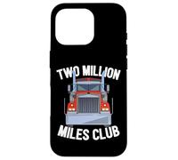 Due milioni di miglia Club Diesel Truck Driver Trucker Trucking Custodia per iPhone 16 Pro