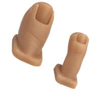 Due modelli di addestramento delle unghie del piede del silicone per la pratica della decorazione artistica e lo sviluppo delle abilità Multi Scenario Nail Art Simulazione dita dei piedi