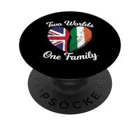 Due Mondi Una Famiglia Patrimonio Britannico Ir PopSockets PopGrip Adesivo