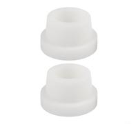 Due paracolpi in gomma per scale da piscina con diametro interno per tubi da 4,8 cm compatibili con base a scala