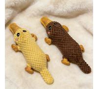 Due Peluche di Platypus a d'Oca che Fanno Suoni, Adatti a Tutte le di Cani, Come Regali per le Feste degli Animali Domestici o Compleanni, e Ottimi Come Giocattoli per Cani