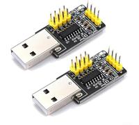 Due pezzi CH9329 modulo USB HID convertitori compatibili con microcontrollori per lo sviluppo di giochi con conversione del segnale UARTTTL senza driver a USB HID