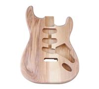 Due Pezzi Di Legno Abbinati Al Barile Di Accessori Per Strumenti Per Chitarra Fai-da-te Con Corpo In Legno Curvato Per Chitarra Elettrica