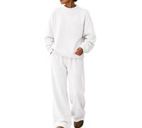 Due Pezzi Tute Casual Collo A Lupetto Felpa Tasca Joggers Tute | Due Pezzi Tute A Collo Alto Pullover Felpa Tasca Petto Pantaloni Gamba Larga Donna Tuta Set