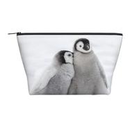 Due pinguini, Borsa da toilette Borsa per trucco Borsa per cosmetici Borsa da toilette da viaggio portatile