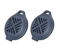 Due porta bobine portatili con materiali ignifughi e design resistente alle intemperie per l'uso su terrazze, cortili e campeggi (blu)