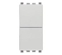 DUE PULSANTI INDIPENDENTI Vimar Eikon 20066.N silver