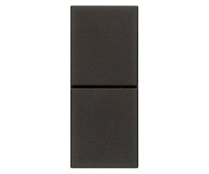 Due Pulsanti indipendenti Vimar Linea 10A NO+NO Nero 30066.G