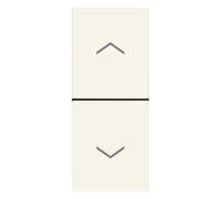 Due pulsanti interbloccati Vimar 1P NO + 1P NO 10A 250V bianco Bianco