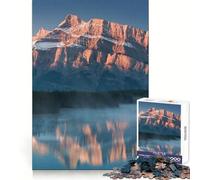 Due puzzle Jack Lake Canada da 1000 pezzi per adolescenti, attività rilassante e che potenzia la memoria, con incastro perfetto, regalo festivo (38x52cm)