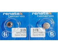 Due Renata - Piletta ossido di argento 319 Renata 1,55 V 21 mAh -.