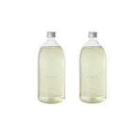 Due ricariche per diffusore Culti Milano da 1000ml cad.| Fragranza Aqqua | Totale Capienza delle due ricariche 2000ml | CULTI MILANO | Durata 6 mesi | Metratura 30 mq
