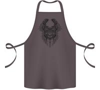 Due Romanzo Skulls Cotone Grembiule 100% Biologico