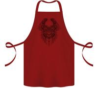 Due Romanzo Skulls Cotone Grembiule 100% Biologico