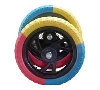 Due ruote di ricambio da 30 cm per bici senza pedali per bambini, mozzo in nylon per pneumatici, stile B