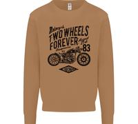 Due Ruote Forever Moto Cafe Racer Uomo Felpa Maglione