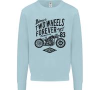 Due Ruote Forever Moto Cafe Racer Uomo Felpa Maglione