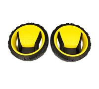 Due Ruote Giallo/Nero 19,5cm per Idropulitrice Karcher