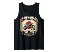 Due Ruote One Love Giapponese Dirt Bike Rider Giappone Motocross Canotta