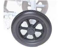 Due Ruote Posteriori in PU 30 cm per Sedia a Rotelle Carrozzina Leggere Moretti