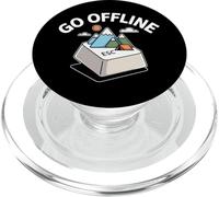 Due simpatici pulcinelle di mare dall'Islanda nello spirito natalizio PopSockets PopGrip per MagSafe