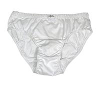 Due Slip Uomo Leon 100% Cotone makò Taglie Grandi calibrato conformato Bianco (12°(62))