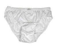 DUE slip uomo Leon 100% cotone makò taglie grandi calibrato conformato bianco