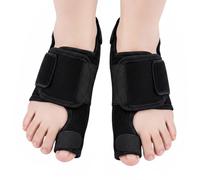 Due Supporti Ortodontici per l'Alluce Valgo, Unisex, con Montanti In Alluminio Incorporati, Invisibili e Comodi da Indossare, Regolabili, Adatti per la Correzione e la Protezione Dell'Alluce Valgo
