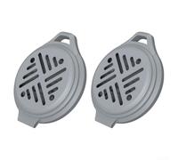 Due supporti per bobine con materiale ignifugo e design resistente alle intemperie, forniscono 5 7 ore di combustione continua, adatti per uso esterno con comodo smaltimento delle ceneri (grigio)