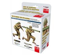 Due US Rangers Team Con Bazookamaquette Personaggio Bazoo