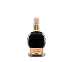 Due Vittorie - Aceto Balsamico di Modena IGP Extra Denso, Riserva di Famiglia senza Zuccheri Aggiunti, Coloranti, Conservati e Gluten Free dal Gusto Agrodolce per Piatti Dolci e Salati, 1x250 ml