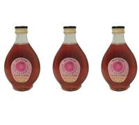Due Vittorie Dolceto Condimento Rosè, Corposo Fresco e Fruttato, Aceto di Vino e Mosto d'Uva Concentrato, 3 Bottiglie da 250 ml, Senza Glutine