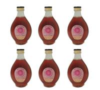 Due Vittorie Dolceto Condimento Rosè, Corposo Fresco e Fruttato, Aceto di Vino e Mosto d'Uva Concentrato, 6 Bottiglie da 250 ml, Senza Glutine